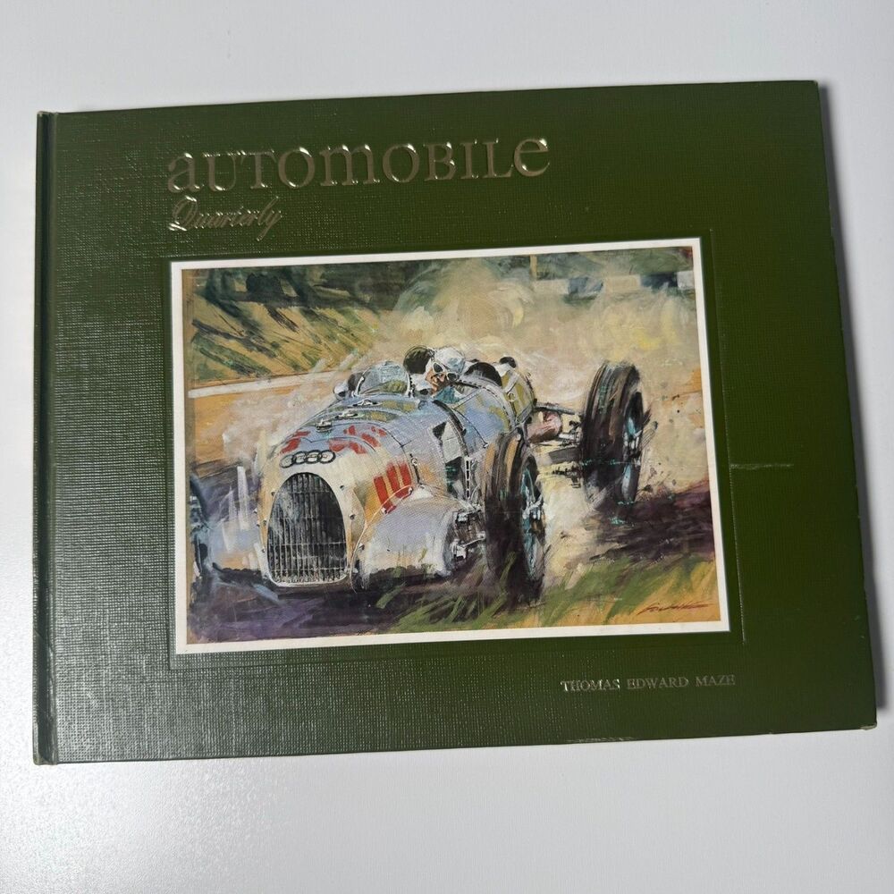 1969 Automobile Quarterly Vol 8 No 1 Limited Edition Auto Union Car Book